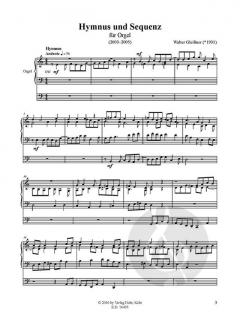 Hymnus und Sequenz von Walter Gleißner für Orgel (2003-2005) im Alle Noten Shop kaufen (Partitur)