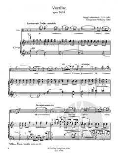 Vocalise op. 34/14 von Sergei Rachmaninow 