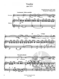 Vocalise op. 34/14 von Sergei Rachmaninow 