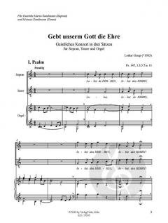 Gebt unserm Gott die Ehre (Lothar Graap) 