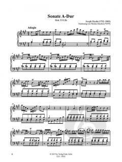 Sonate A-Dur Hob. XVI: 2h von Joseph Haydn 