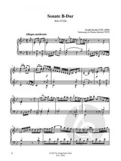 Sonate B-Dur Hob. XVI: 2d von Joseph Haydn 