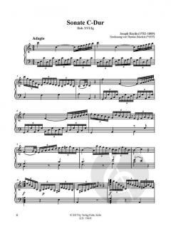 Sonate C-Dur Hob. XVI: 2g von Joseph Haydn 