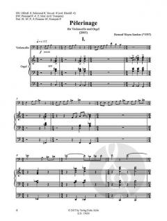 Pèlerinage von Bernard Wayne Sanders für Violoncello und Orgel (2005) im Alle Noten Shop kaufen