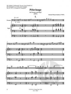 Pèlerinage von Bernard Wayne Sanders für Posaune und Orgel (2005) im Alle Noten Shop kaufen
