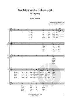 Nun bitten wir den Heiligen Geist von Johann Walter 