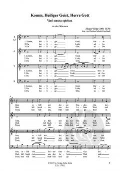Komm, Heiliger Geist, Herre Gott von Johann Walter 