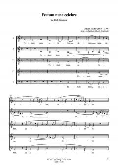 Festum nunc celebre von Johann Walter 
