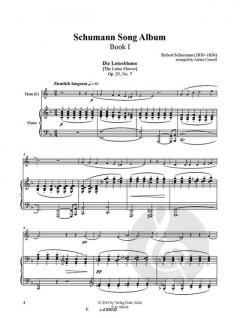 Schumann Song Album I für Horn und Klavier bei alle-noten.de