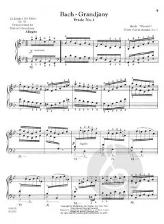 Etudes For Harp von Johann Sebastian Bach 