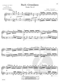 Etudes For Harp von Johann Sebastian Bach 