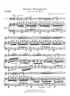 Danse Espagnole von Manuel de Falla 