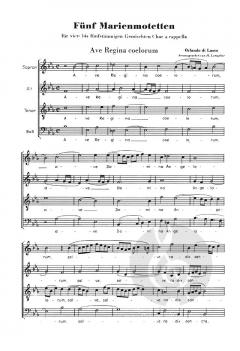 Fünf Marienmotetten (Heinrich Lemacher) 