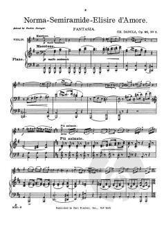 Twelve Easy Fantasias von Charles Jean-Baptiste Dancla 