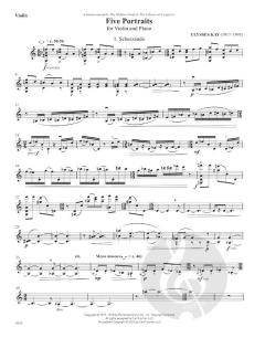 5 Portraits  von Ulysses Kay 