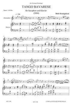 Tango bavarese (2004) von Bodo Koenigsbeck 