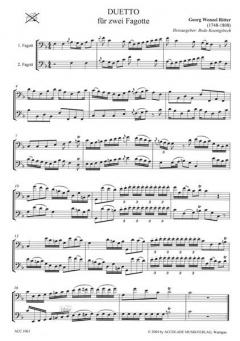 Duetto F-Dur (Georg Wenzel Ritter) 