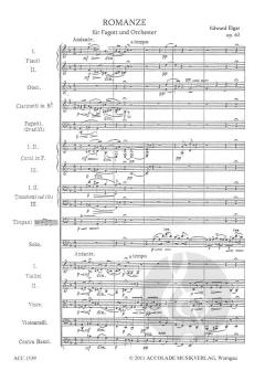 Romanze op. 62 von Edward Elgar 
