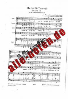 Machet die Tore weit (Andreas Hammerschmidt) 