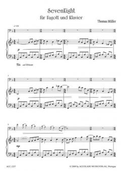 SevenEight für Fagott und Klavier (Thomas Müller) 