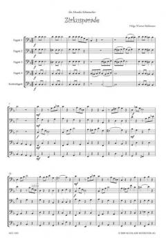 Zirkusparade für Fagottquintett (Helga Warner-Buhlmann) 