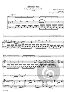 Konzert e-moll RV 484 von Antonio Vivaldi 