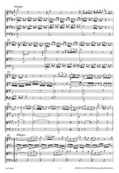 Quartett Nr.1 A-Dur (Ignaz von Beecke) 