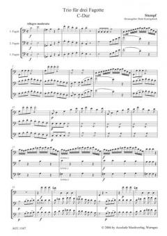 Trio C-Dur von Chr. Stumpff 