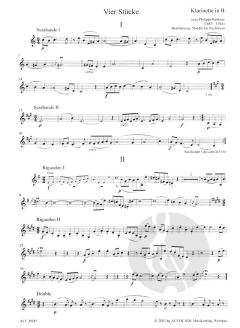 4 Stücke von Jean-Philippe Rameau für Holzbläser Trio im Alle Noten Shop kaufen