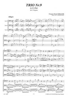 Trio Nr.9 G-Dur (François-René Gebauer) 