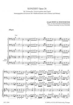 Konzert op. 26 (Joseph Bodin de Boismortier) 