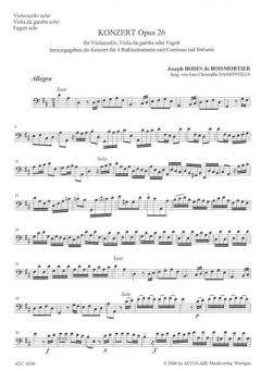 Konzert op. 26 (Joseph Bodin de Boismortier) 