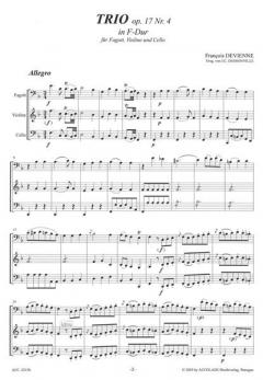 6 Trios op.17 Band 2 (François Devienne) 