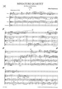 Miniature Quartet (Allan Stephenson) 
