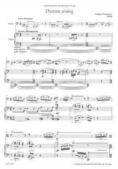 Phoenix Arising für Fagott und Klavier (Graham Waterhouse) 