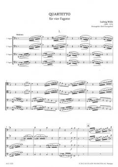 Quartett von Ludwig Milde 