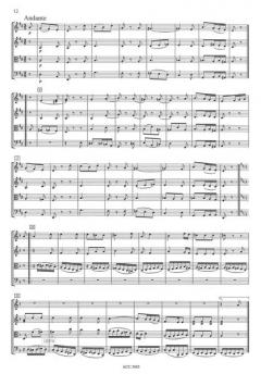 Quartett Nr. 14 WoO 1 Nr. 3 d-moll von Ferdinand Ries 