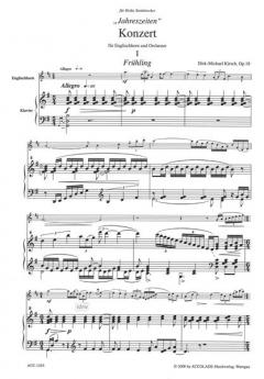 Konzert op. 18 'Jahreszeiten' von Dirk Michael Kirsch 