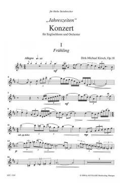 Konzert op. 18 'Jahreszeiten' von Dirk Michael Kirsch 