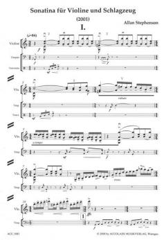 Sonatine von Allan Stephenson 