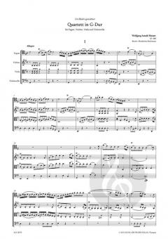 4 Quartette nach den Flötenquartetten (W.A. Mozart) 