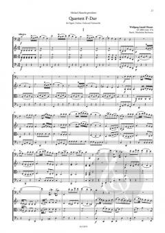 4 Quartette nach den Flötenquartetten (W.A. Mozart) 
