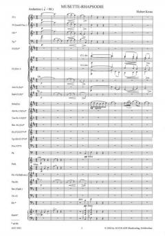 Musette-Rhapsodie von Hubert Kross 