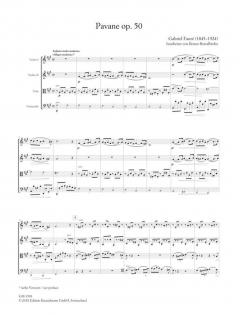 Pavane op. 50 von Gabriel Fauré 