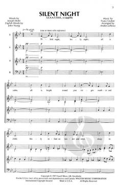 Silent Night von Franz Xaver Gruber 