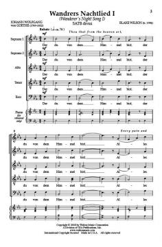 Wandrer's Nachtlied I von Blake Wilson 