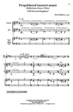 Peegeldused tasasest maast (with Flugelhorn) 