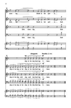 Each Morning She Walks von Charles Anthony Silvestri 