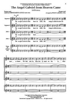 The Angel Gabriel from Heaven Came 