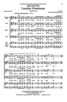 Laudate Dominum von Ivo Antognini 